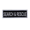 Boss Dog Tactical Harness Patch Search & Rescue, 6ea/Large Default Title