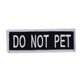Boss Dog Tactical Harness Patch Do Not Pet, 6ea/Small Default Title