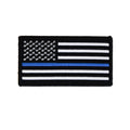 Boss Dog Tactical Harness Patch USA Thin Blue Line, 6ea/Small Default Title