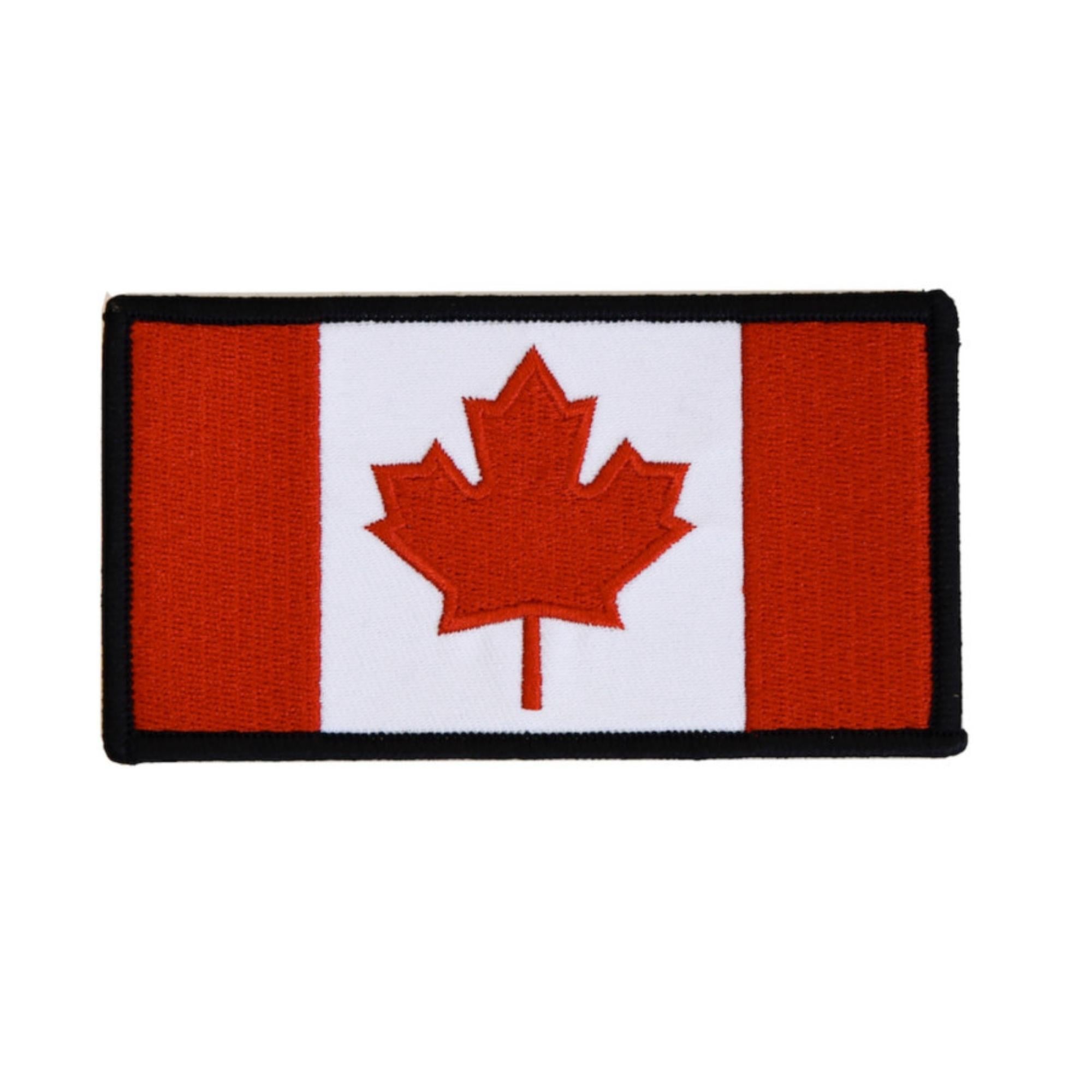 Boss Dog Tactical Harness Patch Full Color Candian Flag, Large