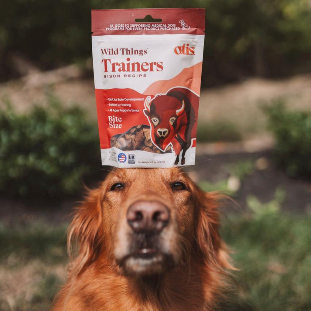 Otis Dog Wild Things Trainers Bison 4oz.