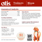 Otis Dog Wild Things Trainers Bison 4oz.