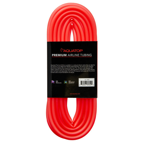 Aquatop Airline Tubing Red, 1ea/13 ft