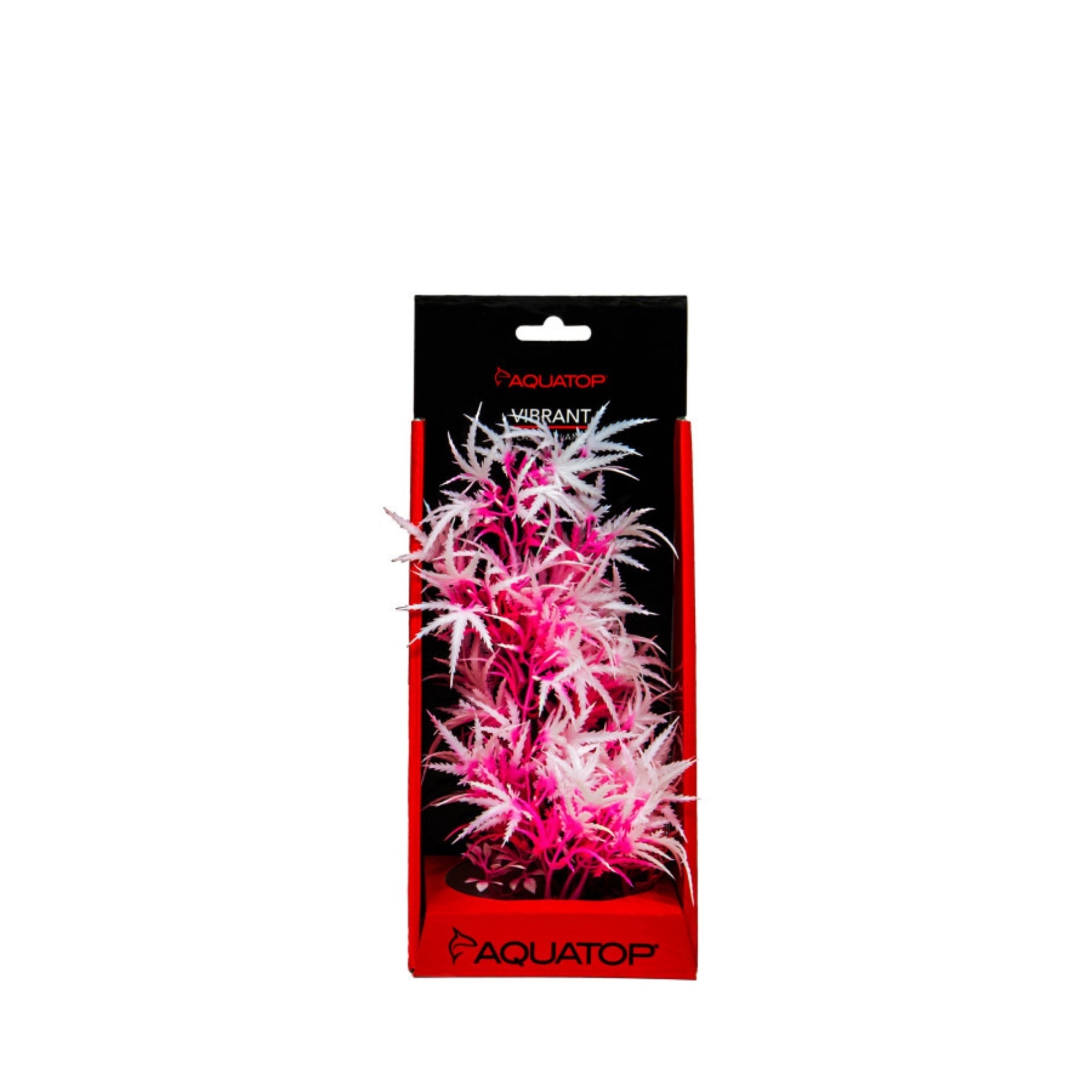 Aquatop Vibrant Fluorescent Cannabis Plant Pink Frost 10in