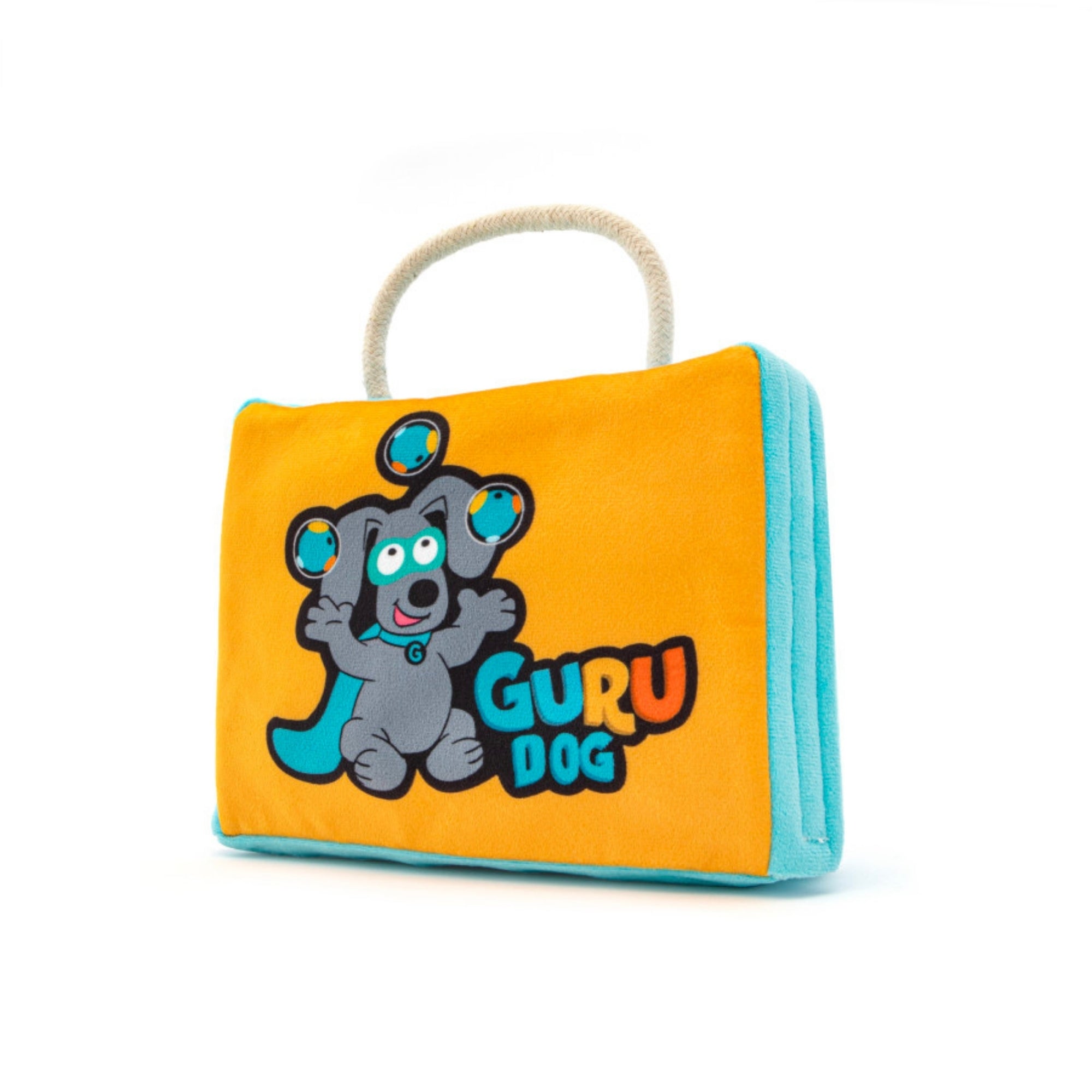 GURU Fun Box Plush Puzzle Dog  Toy Juggling, 1ea/LG