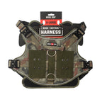 Boss Dog Tactical Dog Harness Green Camo, 1ea/XL