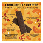 Earth Animal Dog Wisdom Air - Dried Jerky Pumpkin Spice Recipe 4oz.