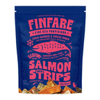 Finfare Dog 9oz. Freeze-dried Smoked Salmon Skin Strips