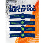 Finfare Dog 2oz. Freeze-dried Smoked Salmon Crumbles Treat Topper
