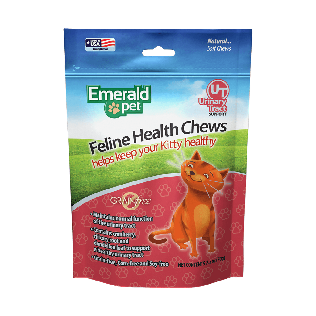 Emerald Pet Urinary Tract Support Feline Healthy Cat Chews 2.5oz. Default Title
