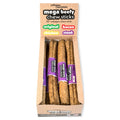 Frankly Dog 10" Collagen Steak Mega Beefy Chew Sticks 12Ct Display Box