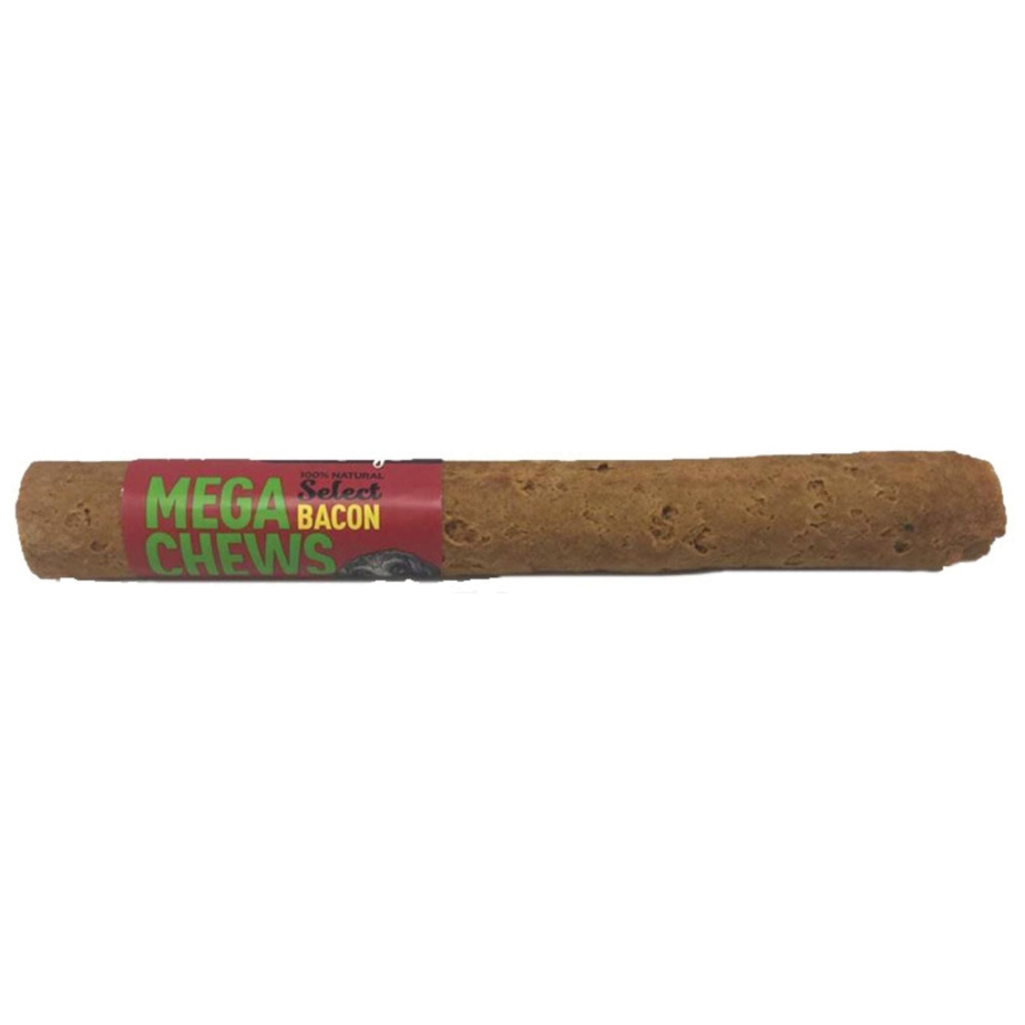Etta Says Dog Premium Crunchy Select Mega Bacon Chew 10 Inches - 18 Count