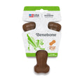 !Benebone Wishbone Durable Dog Chew Toy Peanut Butter, 1ea/SM