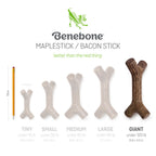 Benebone Stick Durable Dog Chew Toy Bacon, 1ea/XL