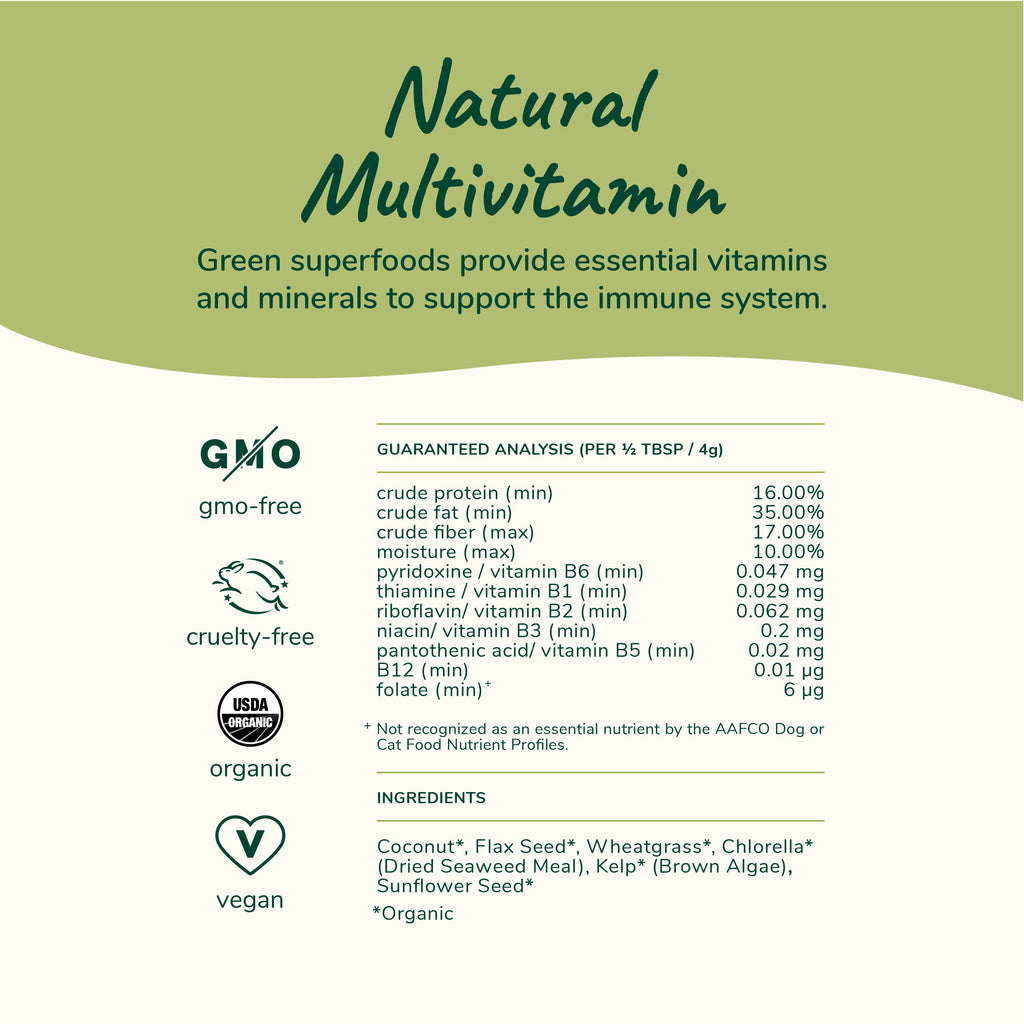 Kin+Kid Supplement Raw Vitaboost 4oz. (Small) Multivitamin