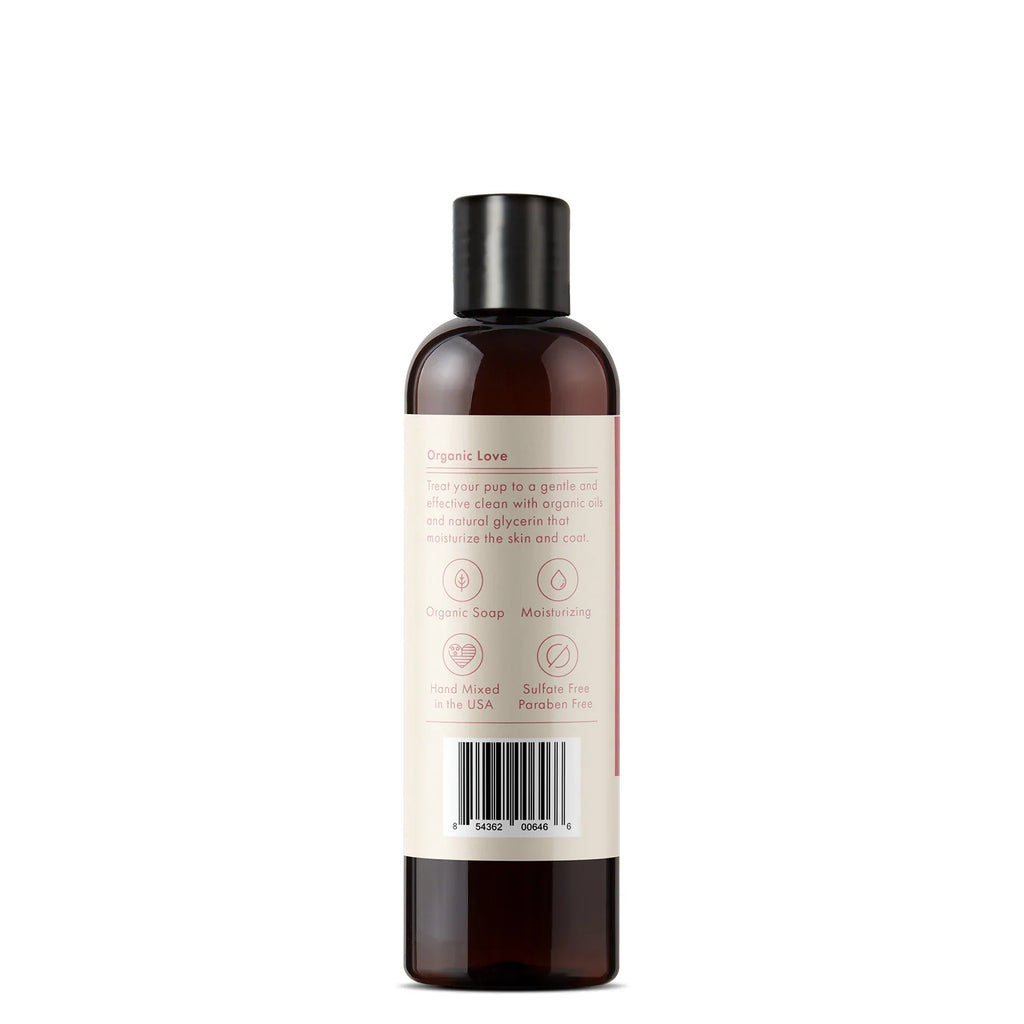 Kin+Kid Coat Oatmeal Calm Rose 12oz. Kin Organics Shampoo