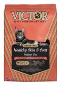 Victor Super Premium Dog Food Healthy Skin & Coat Indoor Dry Cat Food Yukon River w/Salmon 15lb