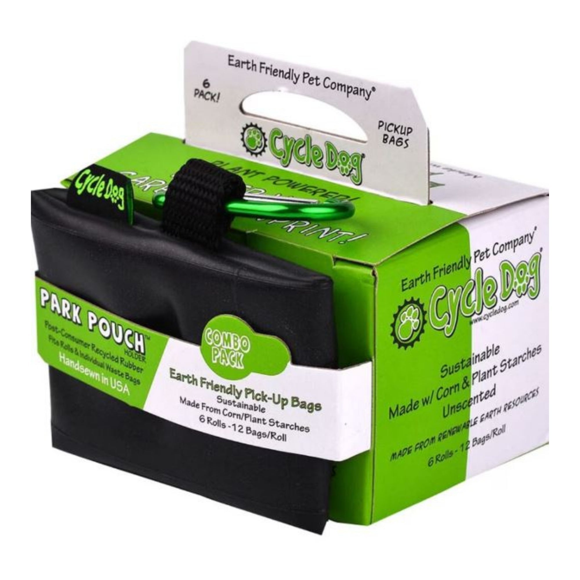 Cycle Dog Earth Friendly Pick-Up Bags W/ Pouch