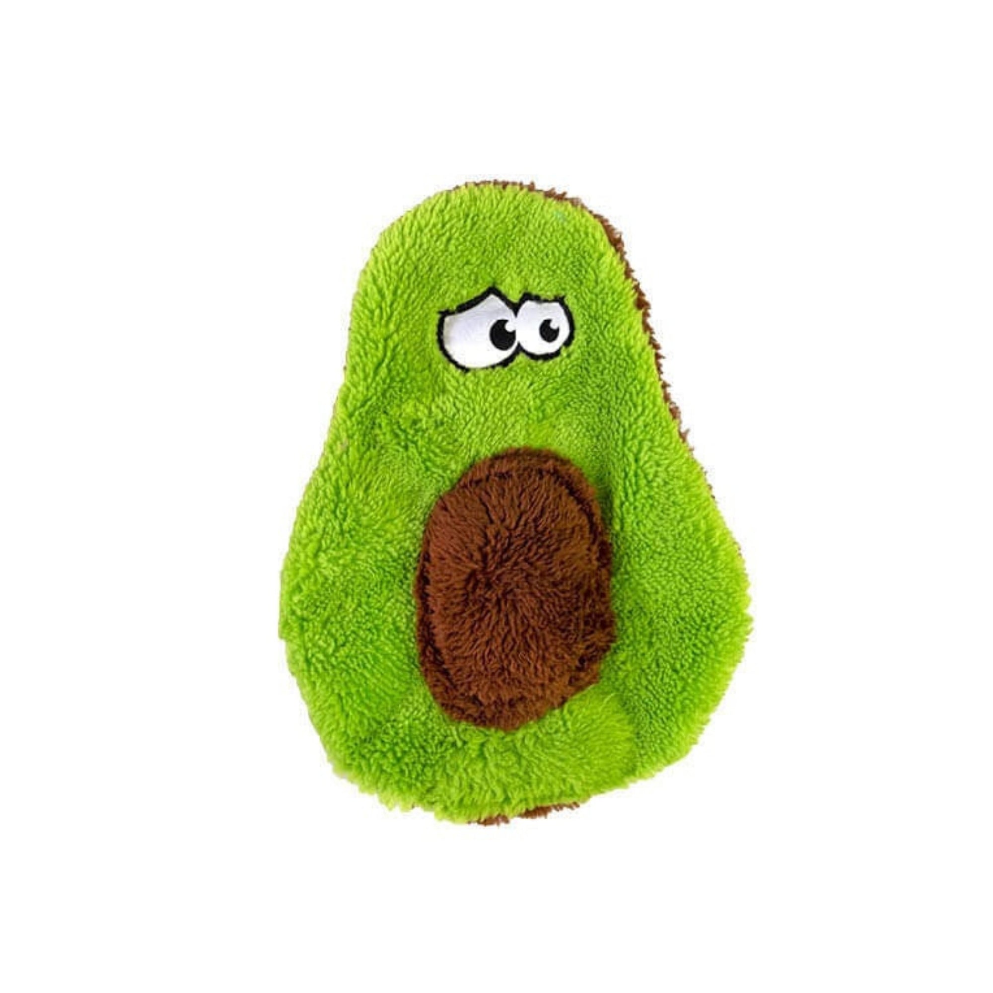 Cycle Dog Duraplush Avocado Dog Toy Green Medium