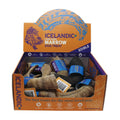 Icelandic  Lamb Horn W- Marrow - 36-Piece Display Loose (Sized Approx. 4-5In)