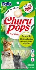Inaba Cat Churu Pop Tuna Chicken 2.16oz. (6 Count)