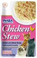 Inaba Cat Stew Chicken Salmon 6Ct-1.04Oz