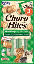 Inaba Cat Churu Bite Chkn Wrap Tuna 6Ct-1.05Oz