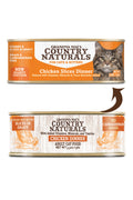 Grandma Mae's Country Naturals Grain Free Chunks in Gravy Wet Cat & Kitten Food Chicken 2.8oz 24pk