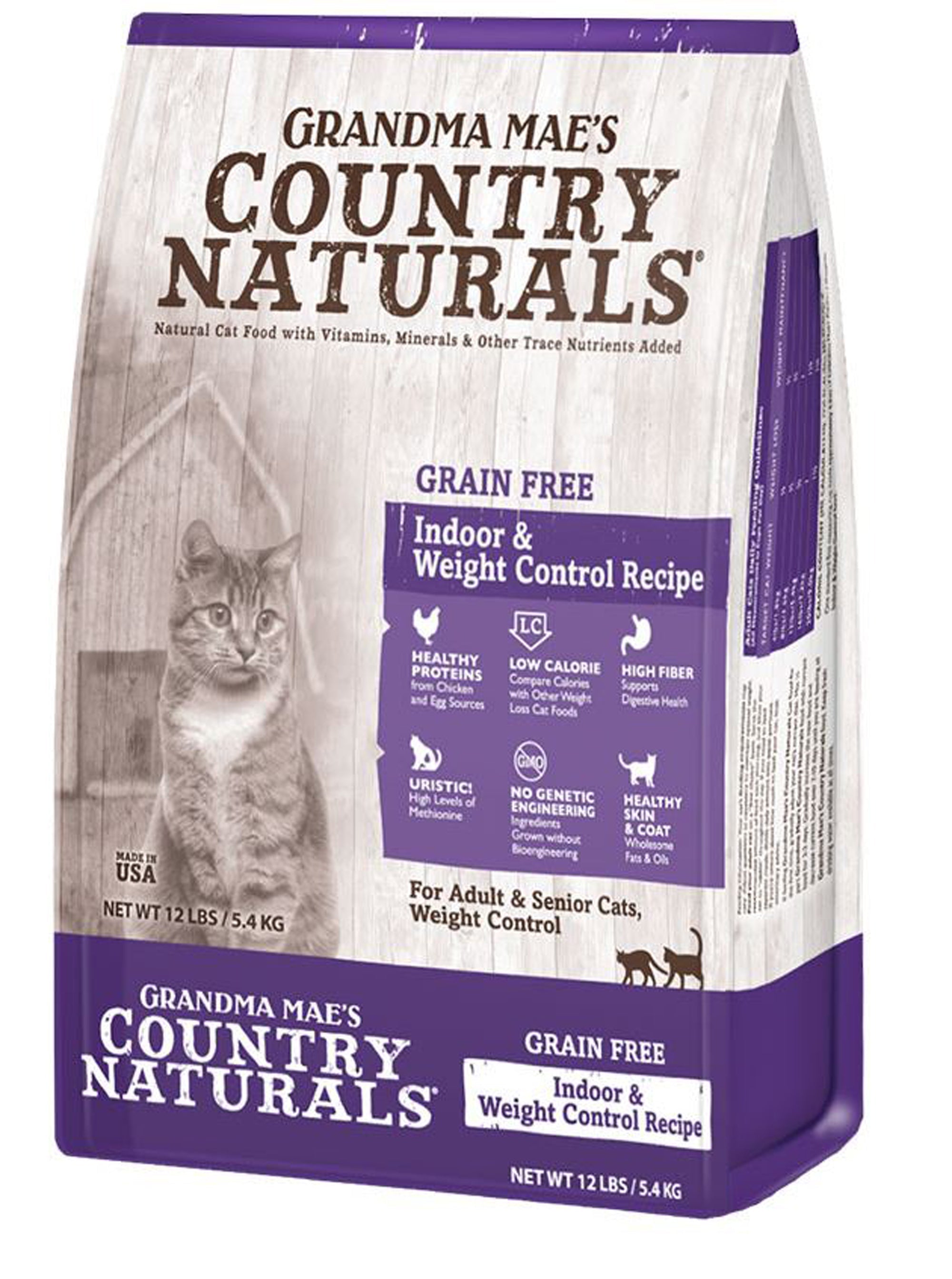 Grandma Mae's Country Naturals Dry Cat & Kitten Food Duck 12lb