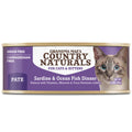 Grandma Mae's Country Naturals Pate Dinner Canned Cat Food Sardine & Ocean Fish 2.8oz