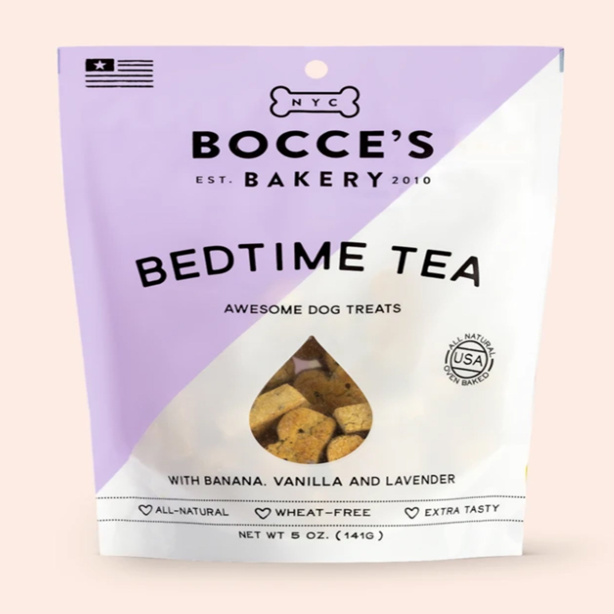 Bocce's Bakery Dog Biscuits Bedtime Tea 5oz