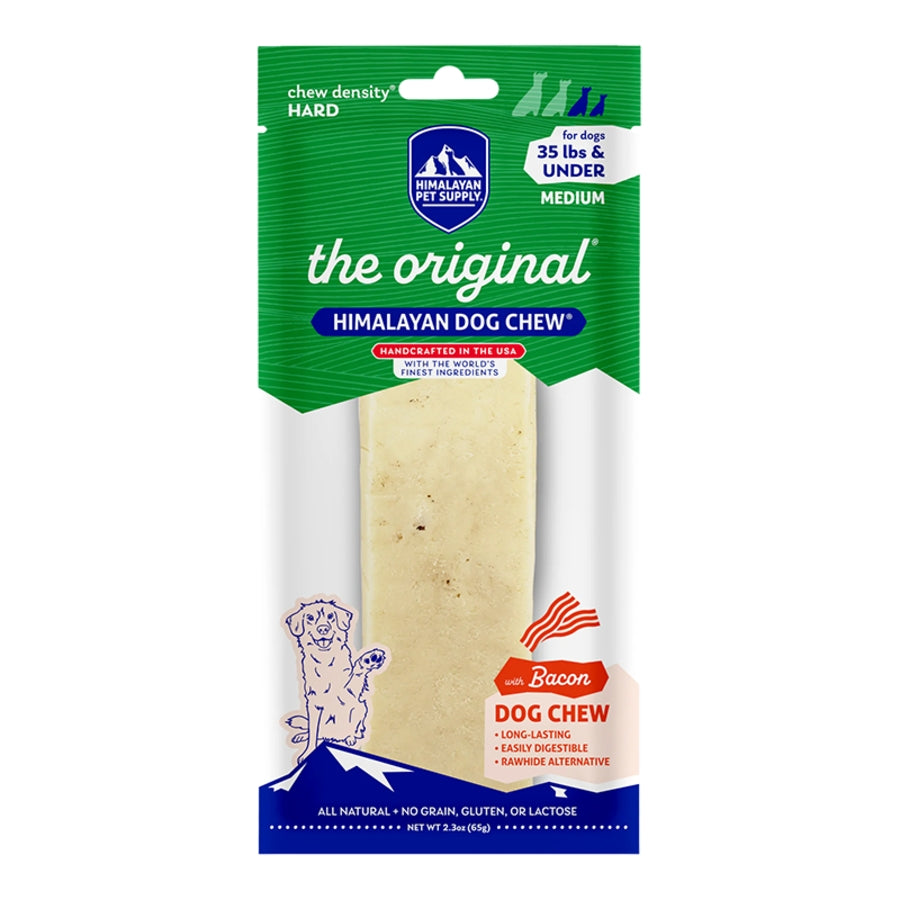 Himalayan Dog Chew Bacon Medium 2.3oz.