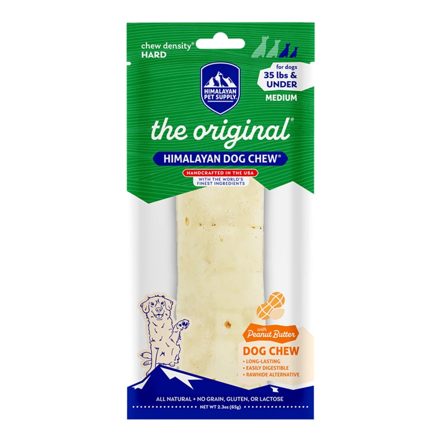 Himalayan Dog Chew Peanut Butter Medium 5.3oz.