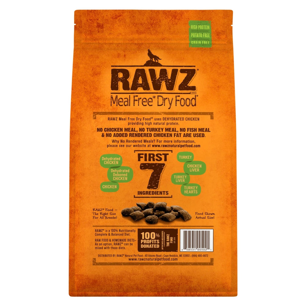Rawz Dog Chicken Turkey Meal Free 3.5Lb