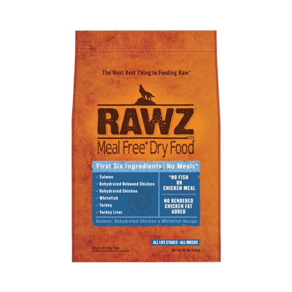 Rawz Dog Salmon Chicken Whitefish Meal Free  20Lb