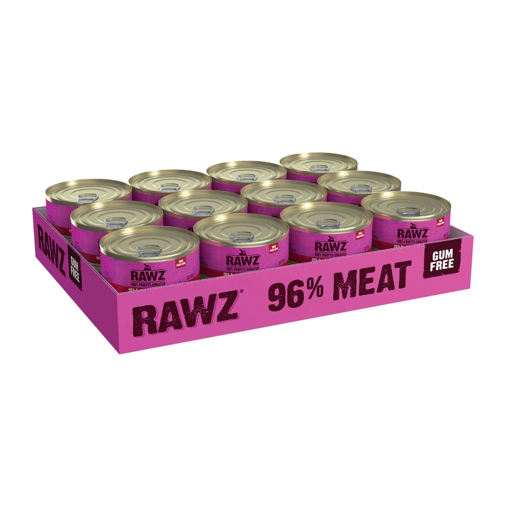 Rawz Cat 96% Beef Liver 5.5oz. (Case of 24)