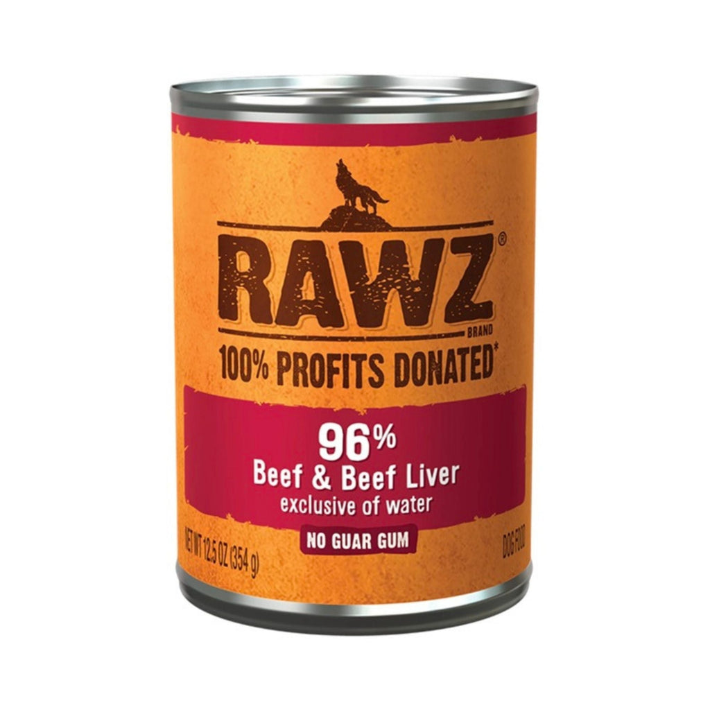Rawz Dog 96% Beef Liver Pate 12.5oz. (Case of 12)