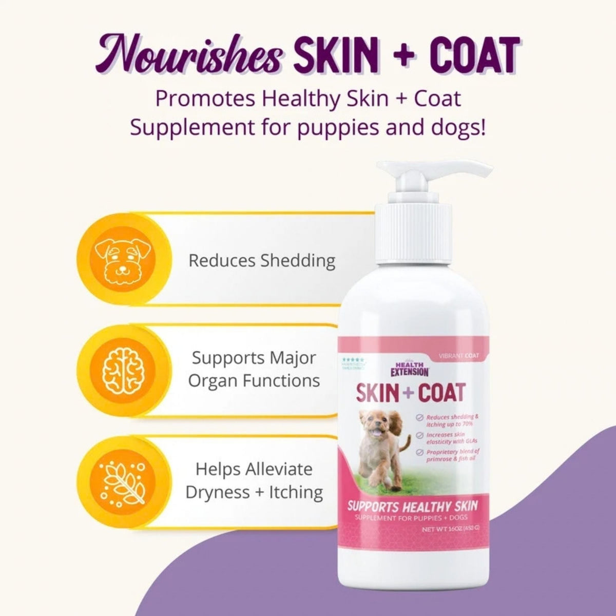 Health Extension Skin & Coat Conditioner 16oz.
