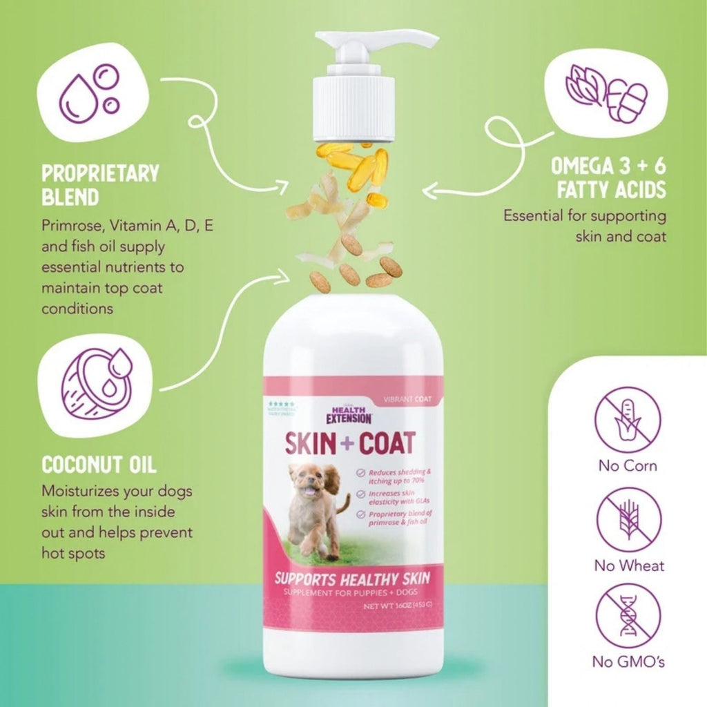 Health Extension Skin & Coat Conditioner 16oz.