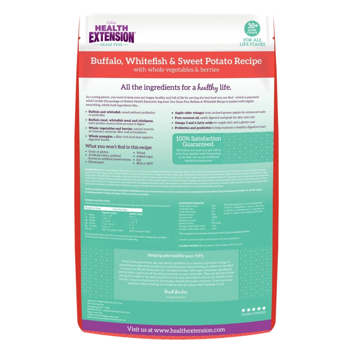 Health Extension Buffalo / Whitefish 4lb.