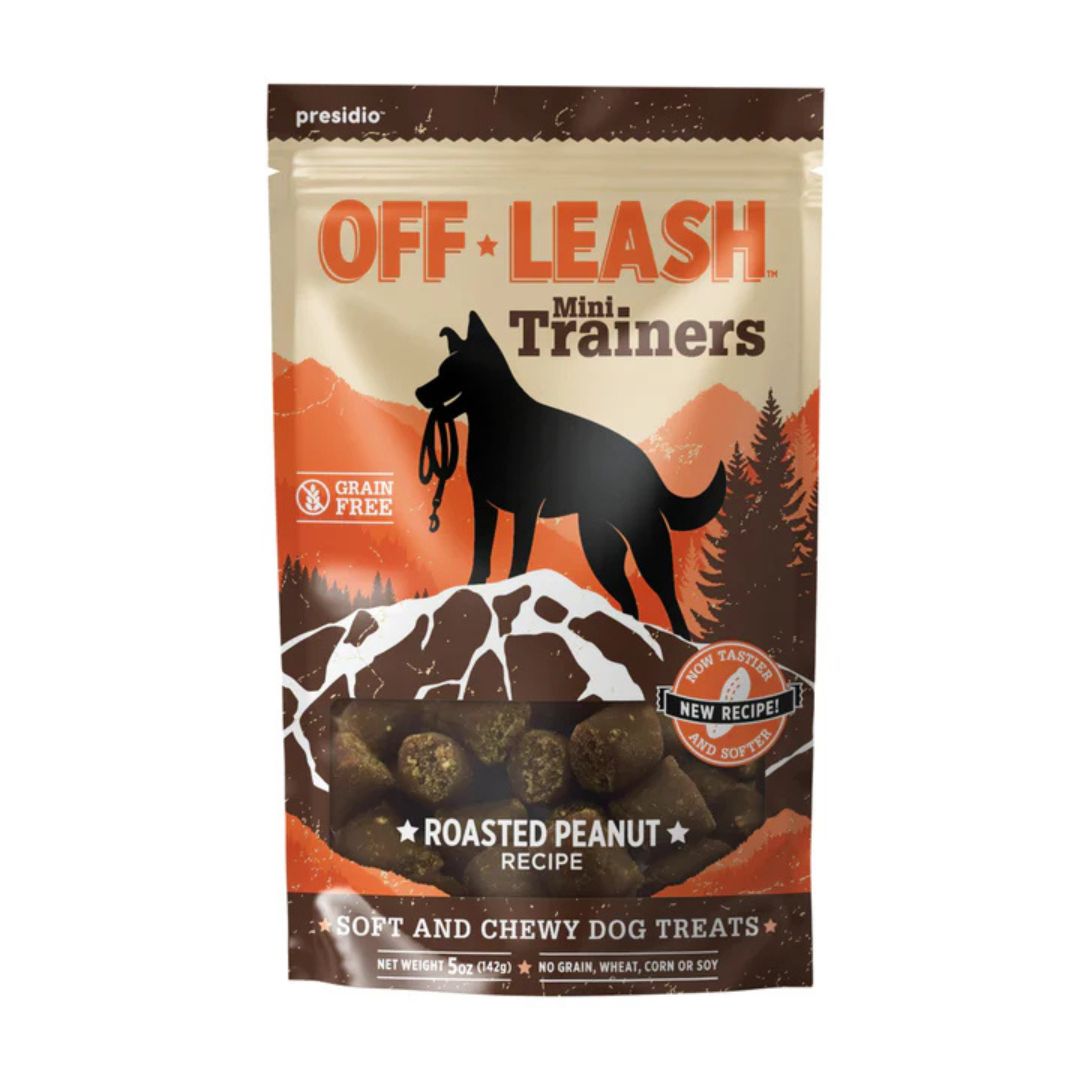 Presidio Dog Grain Free Offleash Roasted Peanut 5Oz