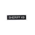 Boss Dog Tactical Harness Patch Sheriff K9, 1ea/LG