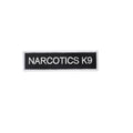 Boss Dog Tactical Harness Patch Narcotics K9, 1ea/SM