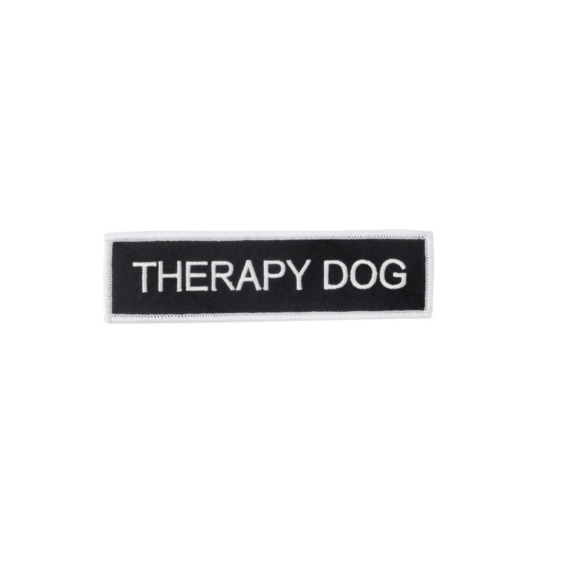 Boss Dog Tactical Harness Patch Therapy Dog, 1ea/LG