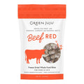 Green Juju Dog & Cat Freeze-Dried Grain Free Whole Food Bite Beef Red Toppers 3oz.