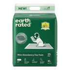 Earth Rated Dog Max Absorbency Puppy Pee Pads Extra Large 28” X 34” - 25 Count