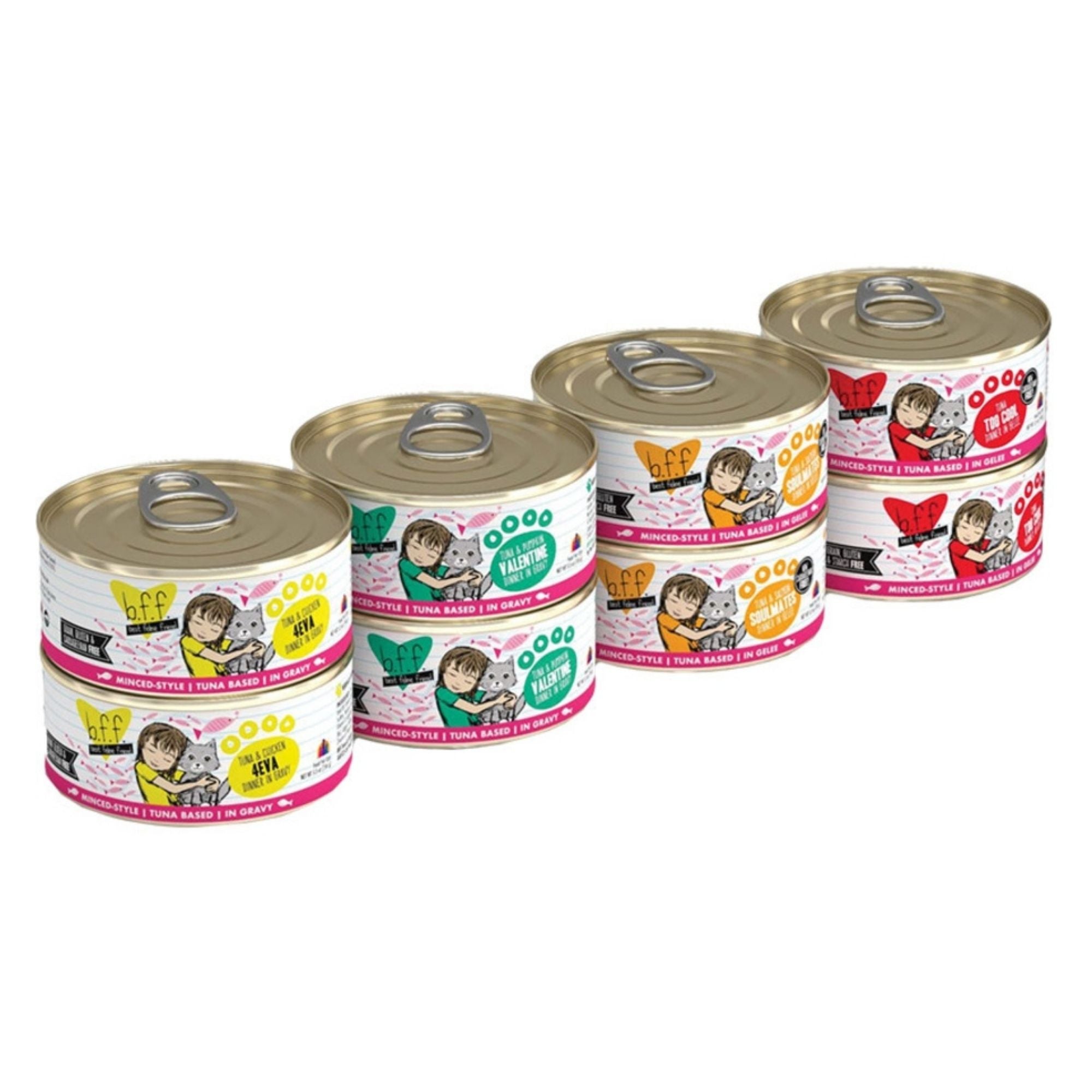 BFF Cat Originals Batch O Besties Variety Pack 5.5oz. (Case of 8)