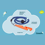 Coachi Training Whistle Navy