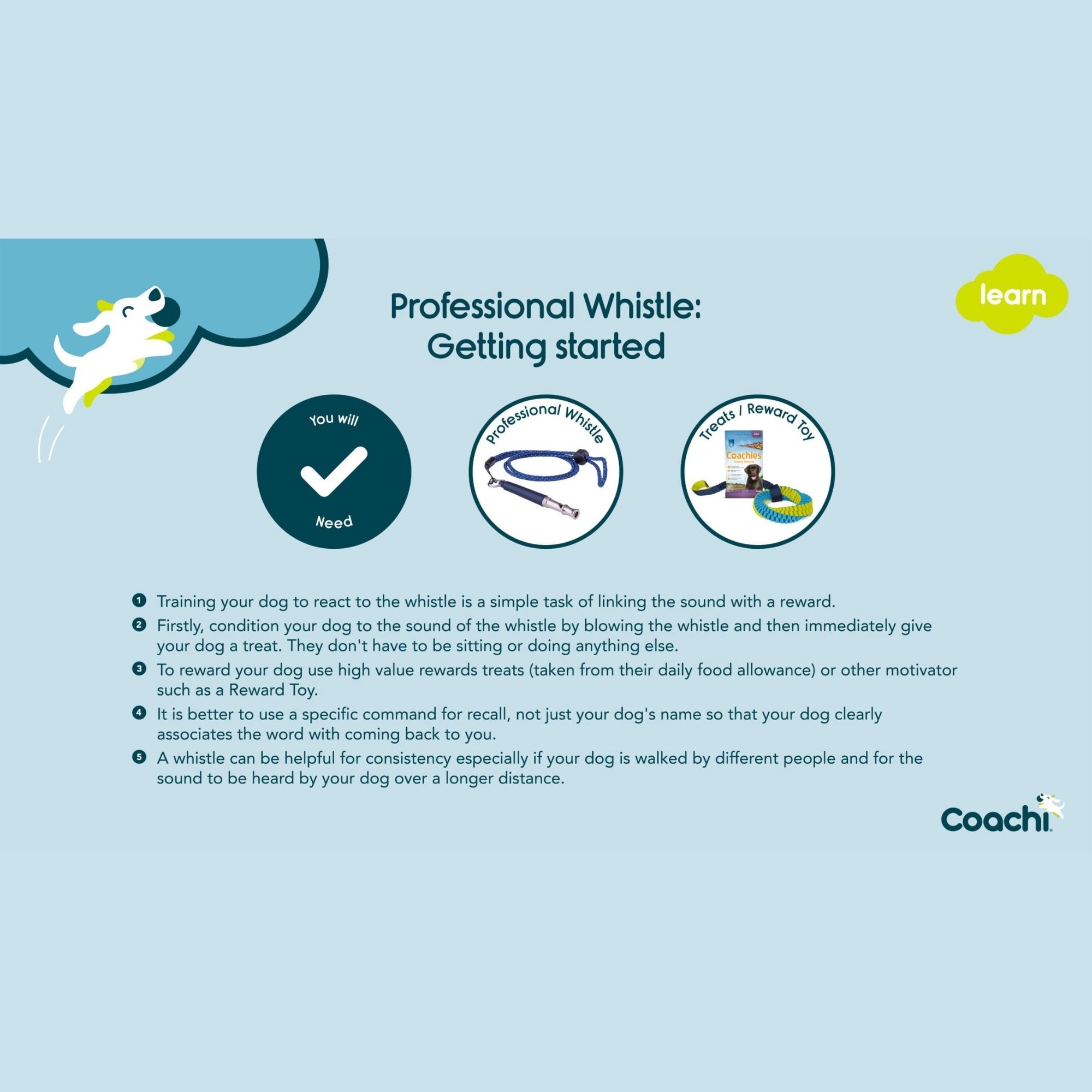 Coachi Professional Whistle Navy