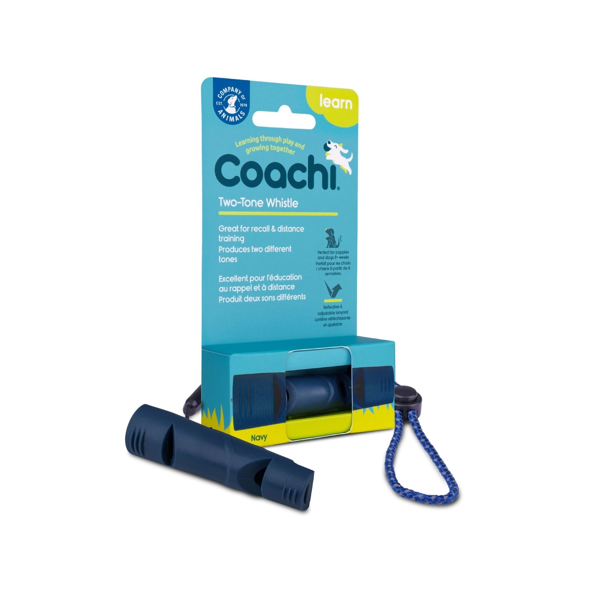 Coachi Two-Tone Whistle Navy